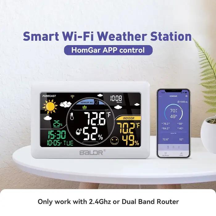 Station météo WiFi sans fil
