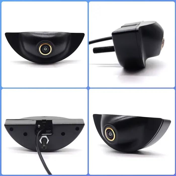 Caméra de vision avant HD Fisheye doré pour Volvo S60 V60 V40 S90 V90 S80 XC60 XC90 XC70 XC40 XC90 C30 V50 V70 pour conducteurs nocturnes et voyageurs occasionnels