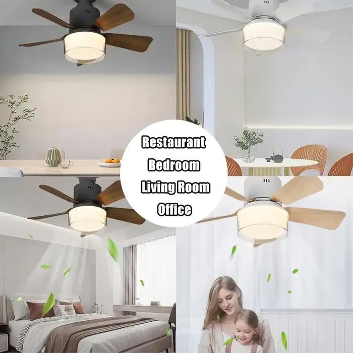 Ventilateur de plafond à prise avec lumière
