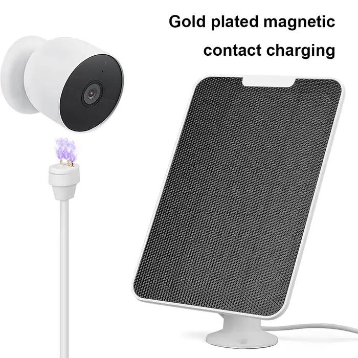 Chargeur de panneau solaire pour caméra Google Nest