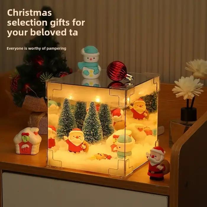 Lumière de noël LED, décorations d'éclairage pour chambre à coucher