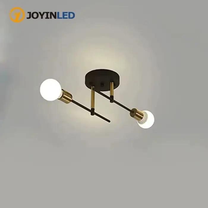 Plafonnier sans ampoule suspension industrielle moderne pour salon/salle à manger/chambre à coucher/cuisine café