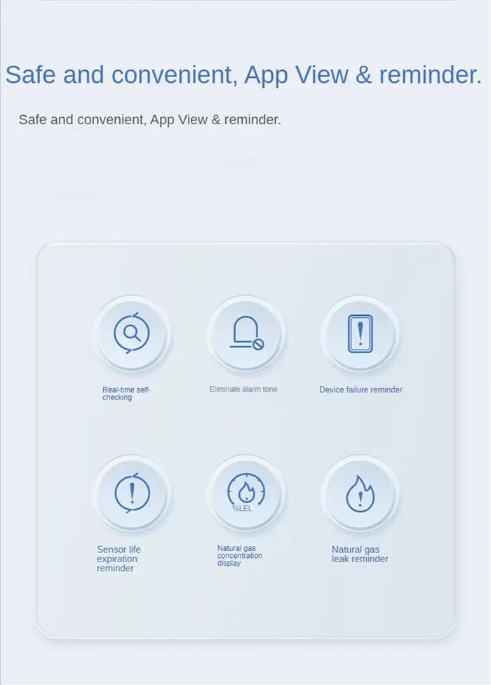 Aqara-Détecteur de gaz combustible