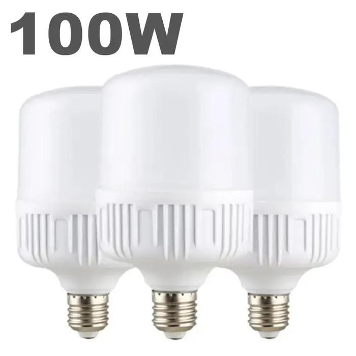 100W E27 LED vis bouche lumière 220V haute luminosité ampoule