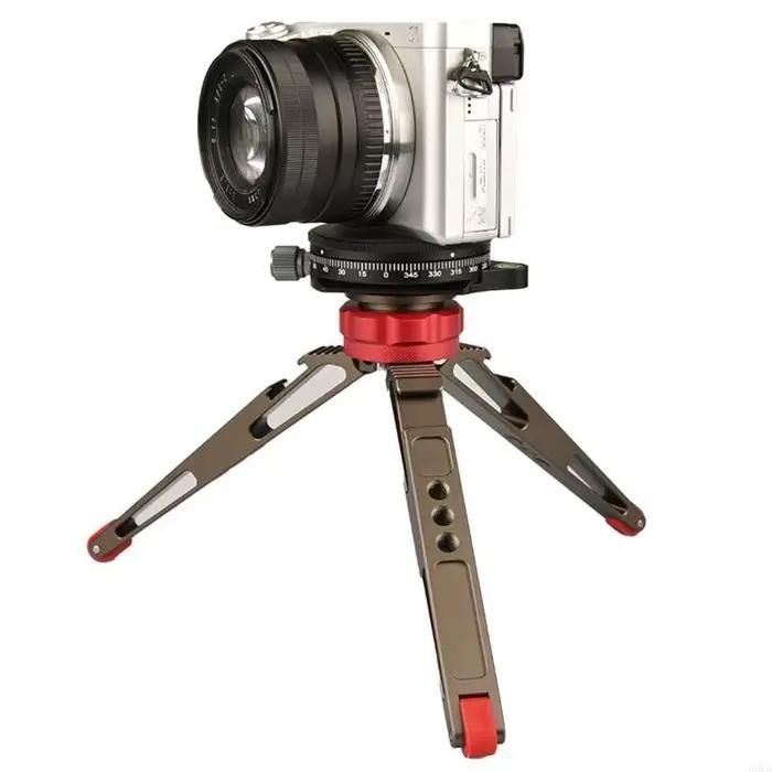 60 Camera Panoramic Panning Base avec plaque type ARCA-SWiss avec niveau bulle