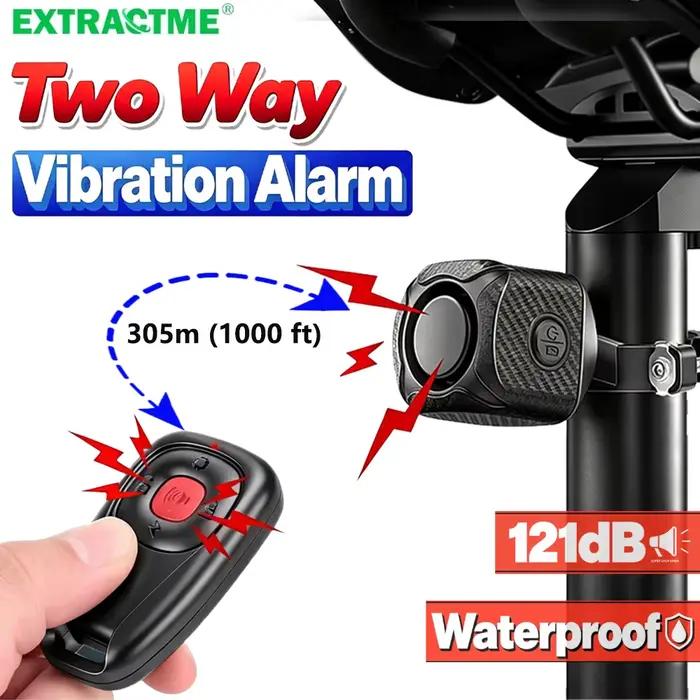 Extractme Alarme bidirectionnelle pour moto et vélo