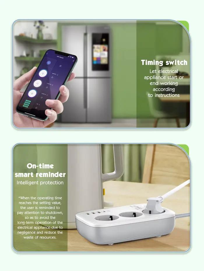 Sat NIO-Multiprise avec 3 Prises d'Extension USB