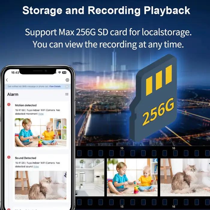 Caméra WiFi intérieure Tugard 3MP 2K