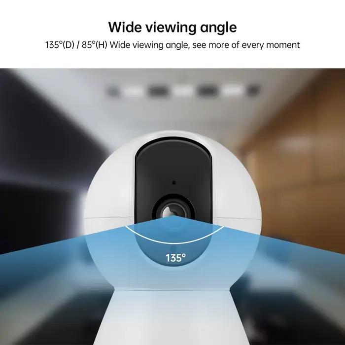 Caméra IP WiFi KERUI Onvif 4K 5MP 8MP pour intérieur