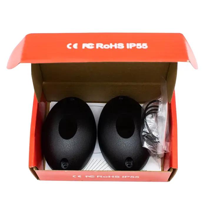 Nouvelle Porte Automatique IP55 2025 avec Capteur Infrarouge de Sécurité 15m