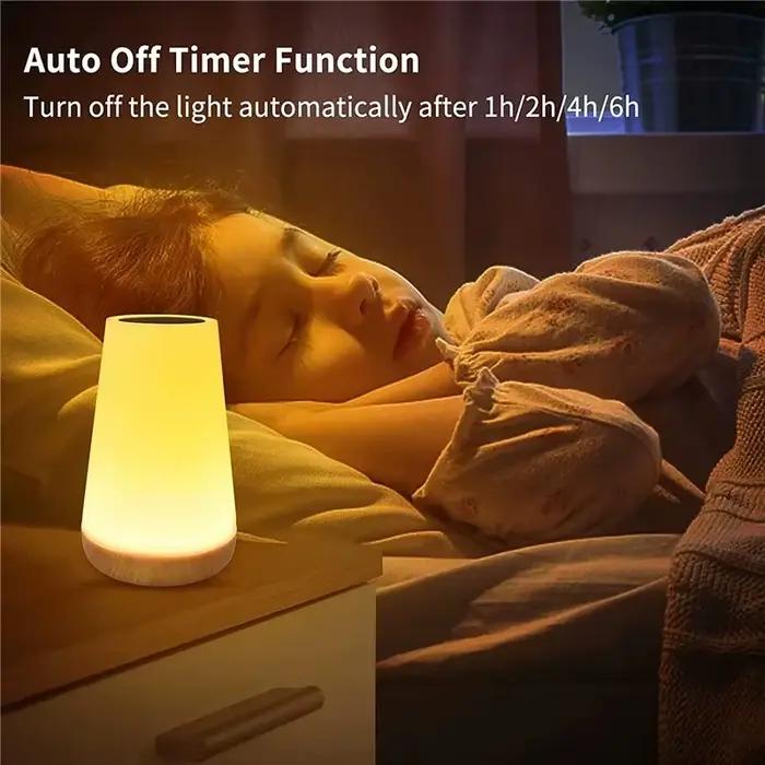 Veilleuse LED à commande tactile à 13 couleurs changeantes