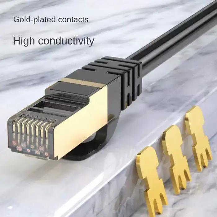 Câble Ethernet Cat6 Gigabit haute vitesse 1000Mbps