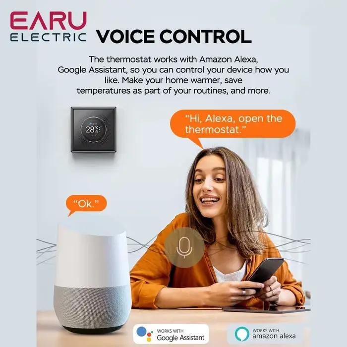 Thermostat intelligent Wi-Fi TUYA pour chauffage au sol