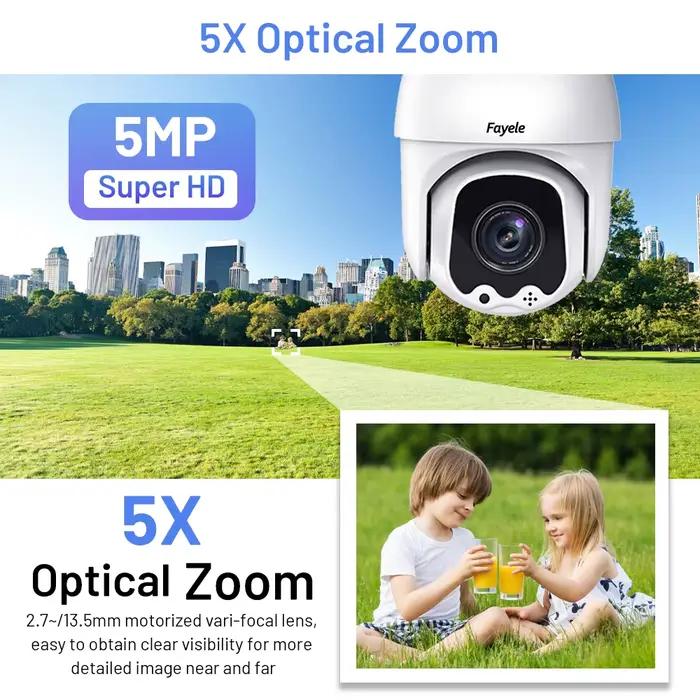 AHD 2MP 5MP MINI caméra PTZ panoramique inclinaison 5X Zoom TVI CVI CVBS 4in1 UTC coaxial RS485 PTZ contrôle IP66