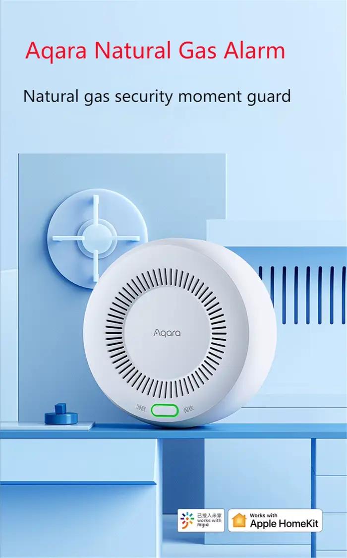 Aqara-Détecteur de gaz combustible