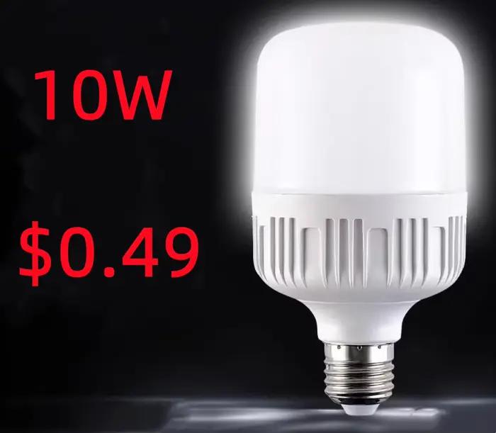 Ampoule LED E27 220V, puissance réelle 10W 18W 15W 12W 9W 6W 3W