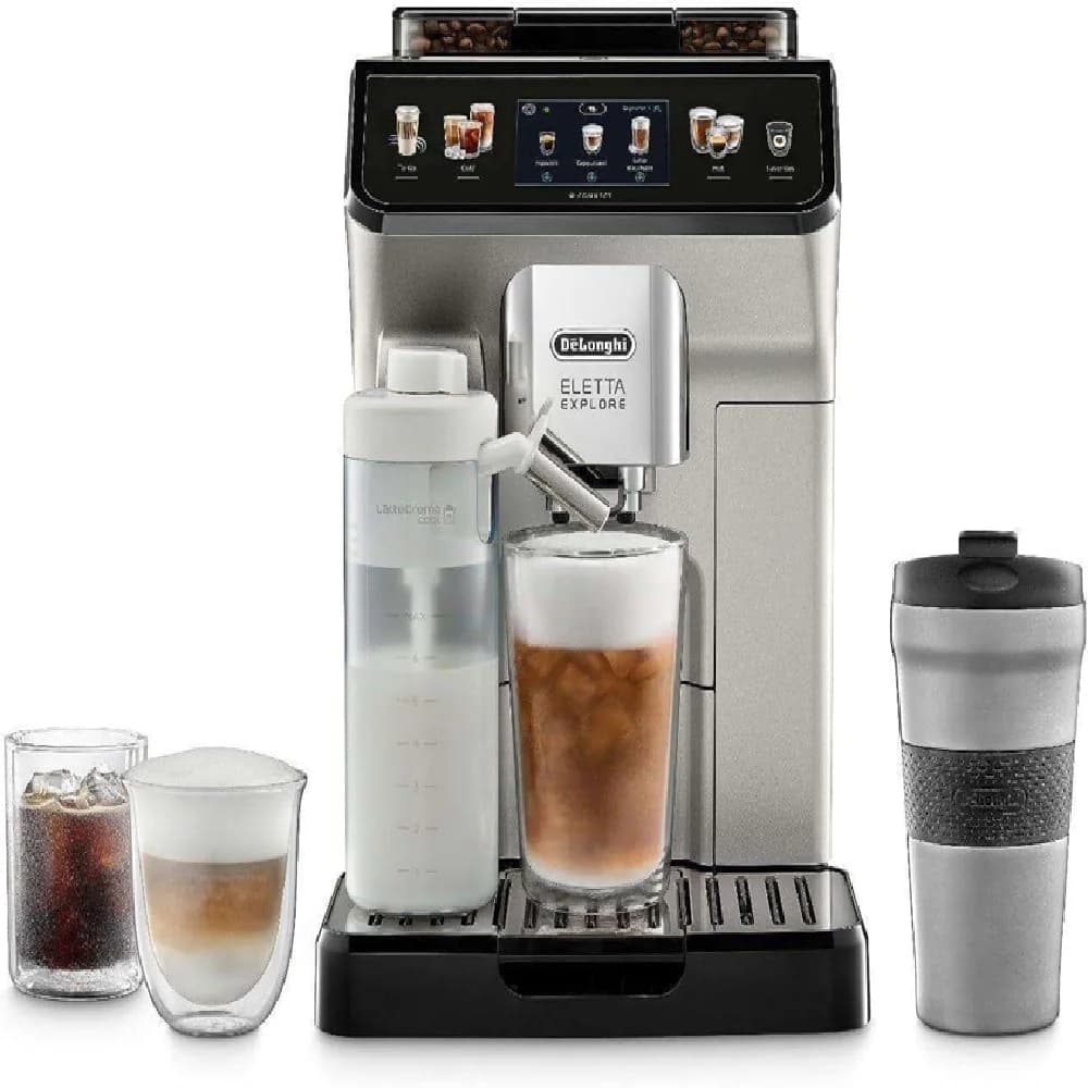 NOUVELLE Machine à expresso Elettas Explore avec fonction Cold Brew, mousseur à lait chaud et froid