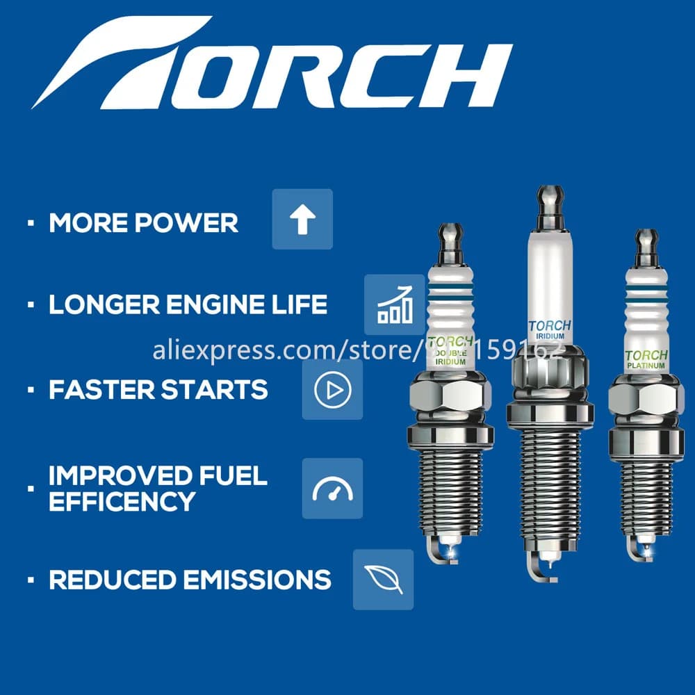 (Pack de 4-8) Voiture ci-après les Bougies d'allumage Iridium Power TORCH LD7RIU-11 pour Toyota Niss
