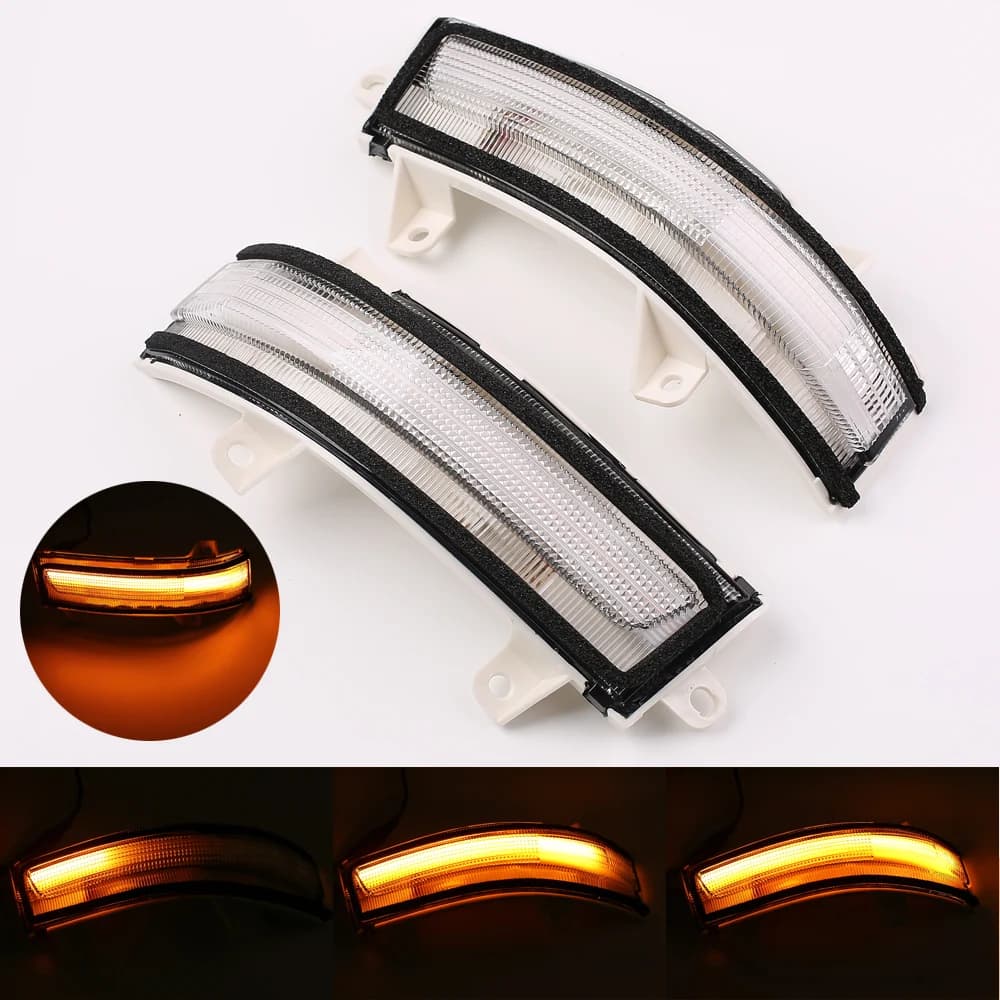 Clignotant d'eau courante pour rétroviseur latéral, clignotant dynamique LED pour Honda Civic 9th Ja