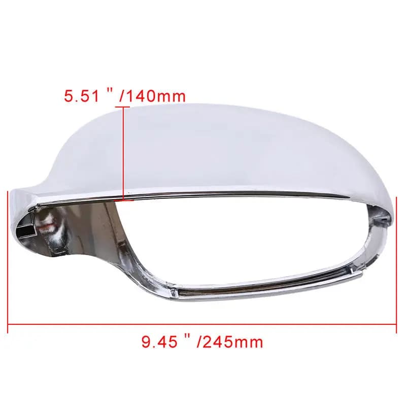 Capuchon de rétroviseur chromé pour VW Golf Rabbit Jetta MK5 06-09, Passat 2003 – 2005, accessoires