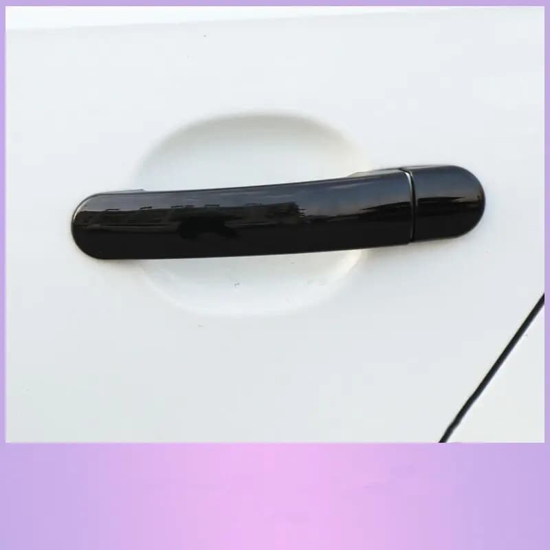 Pour VW Golf 5 MK5 Volkswagen Golf V lapin 1K 2004-2009 noir brillant Chrome poignée de porte de voi