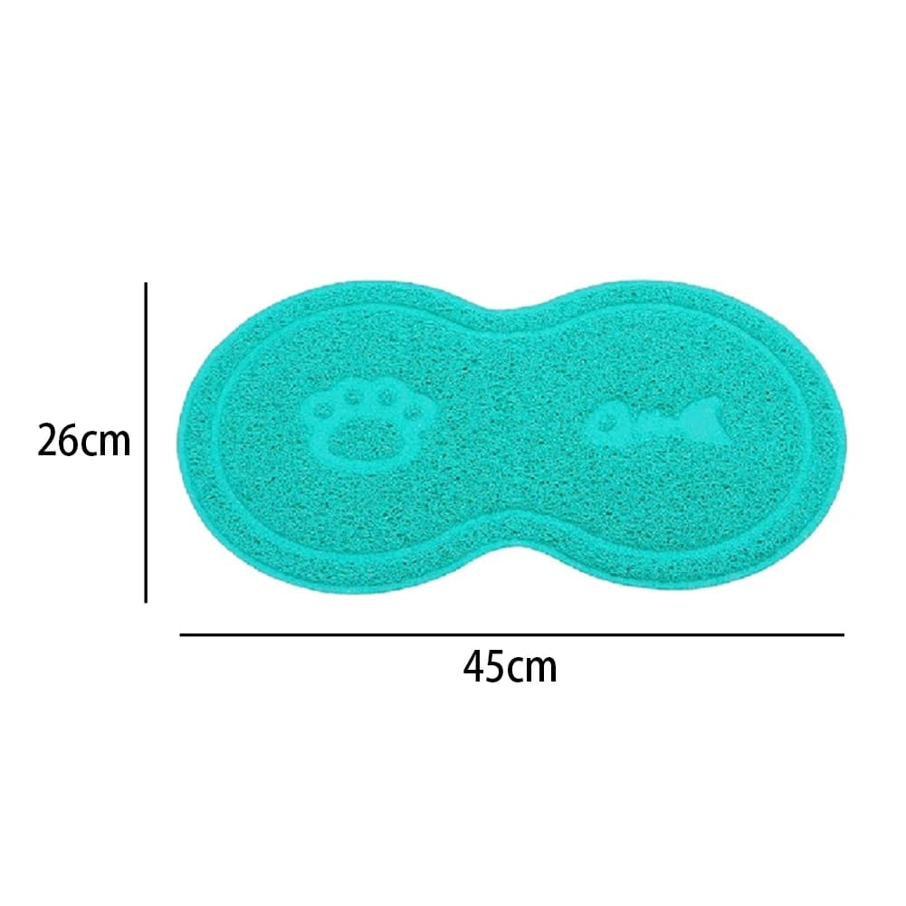 Tapis d'alimentation pour animaux de compagnie chien chat manger bol à boire tapis imperméable pour
