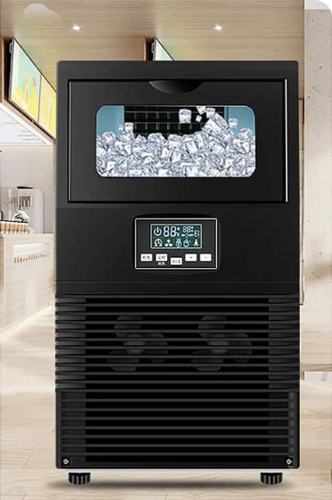 HIBurgos-Machine à glaçons commerciale automatique, 50kg, 68kg, pour magasin de thé au lait, bar, vi