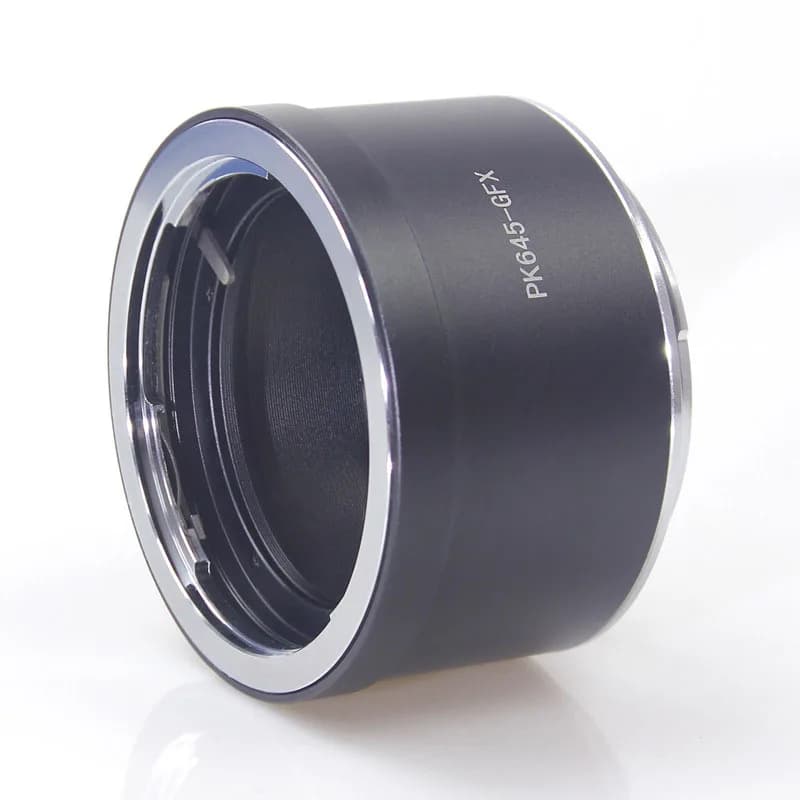 Adaptateur PK645-GFX pour objectif Pentax 645 à Fujifilm Fuji GFX 100S 50S