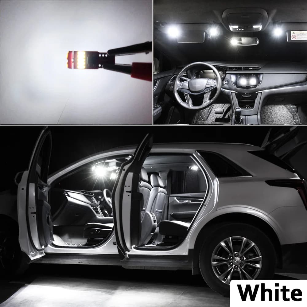 MDNG-Kit d'ampoules LED Canbus pour Nissan Patrol Y62, carte intérieure du véhicule breton, 2012-201