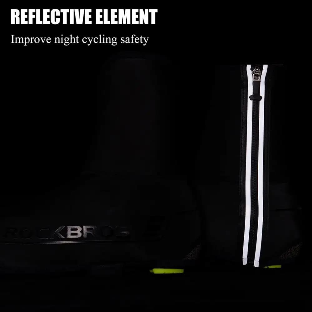 ROCKBROS hiver cyclisme couvre-chaussures vtt plus chaud couvre-chaussures vélo chaussures couvre ré