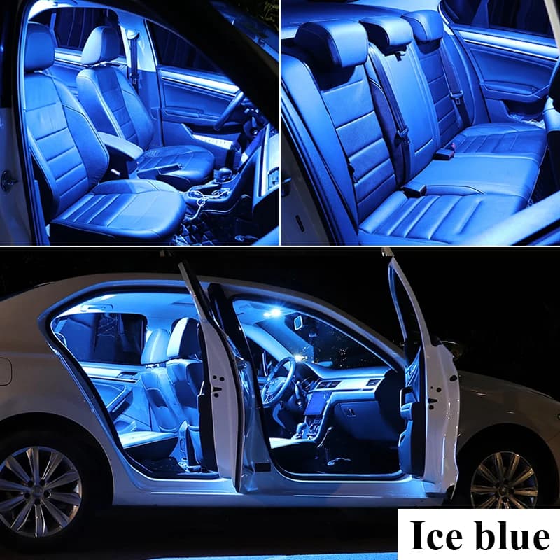 Zoomsee Kit d'éclairage intérieur LED pour Honda Civic 6 VI EK EK3 EK4 EK9 1996 1997 1998 1999 2000