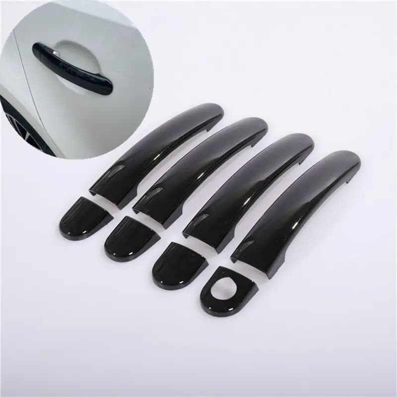 Pour VW Golf 5 MK5 Volkswagen Golf V lapin 1K 2004-2009 noir brillant Chrome poignée de porte de voi