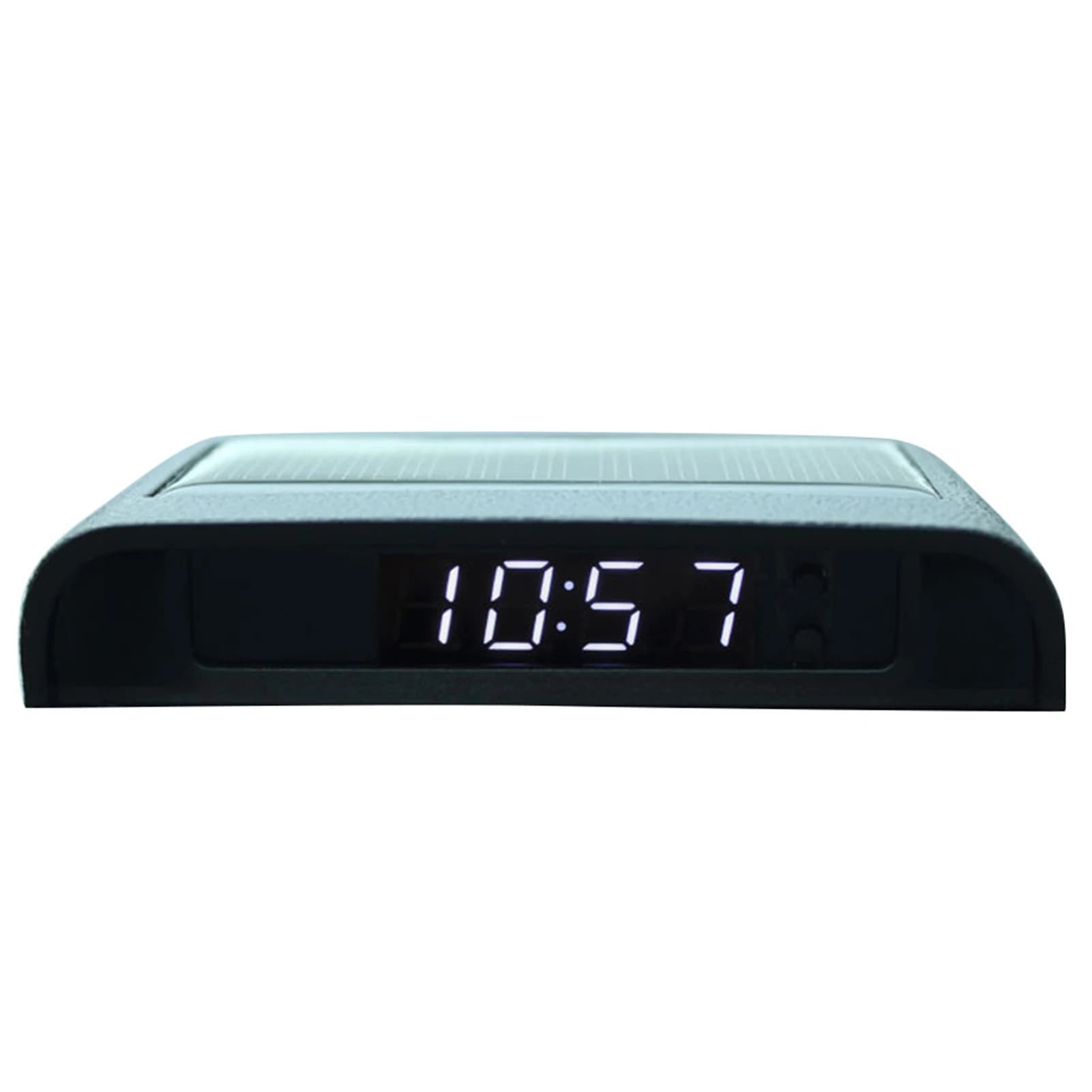 Horloge Numérique Interne de Voiture avec Batterie spatirée, Accessoire de Décoration Solaire, 6224