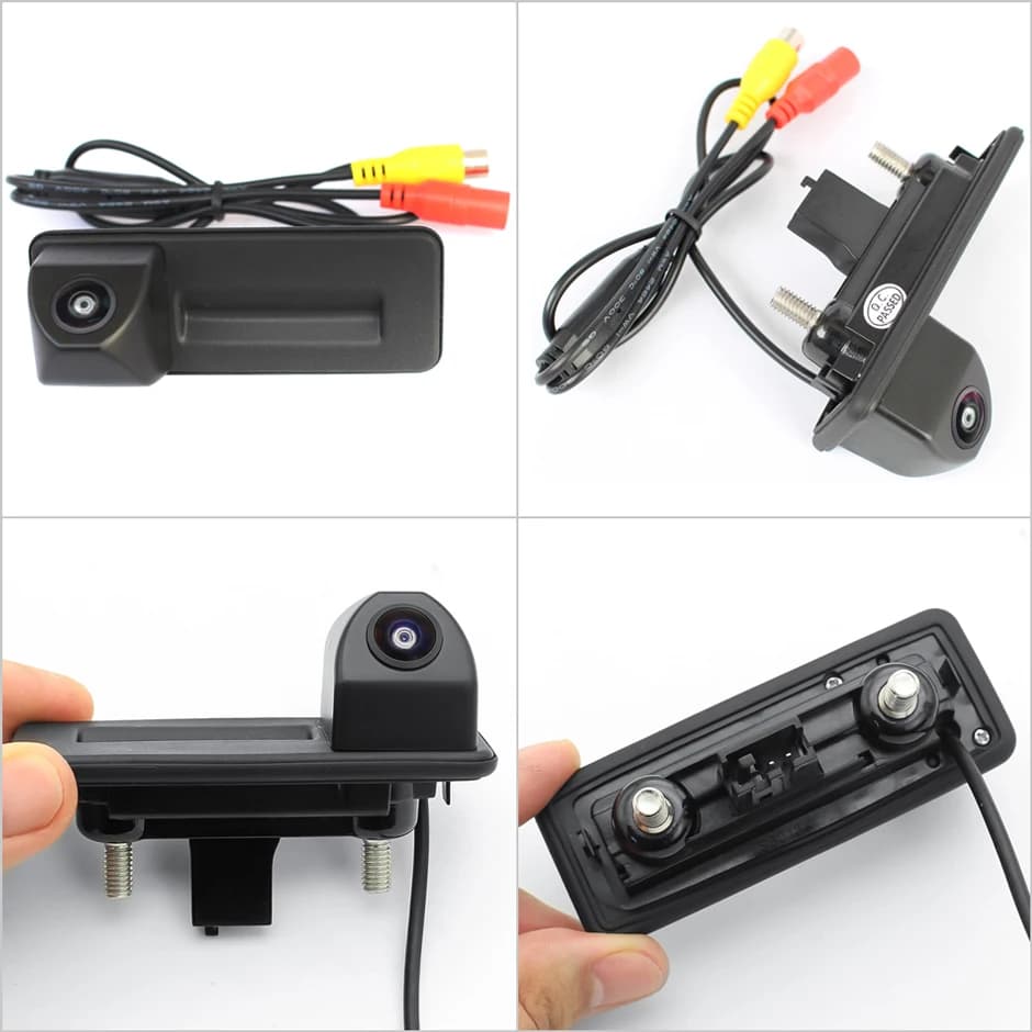 GreenYi 170 ° Caméra de recul pour véhicule, 1080P, pour VW Skoda Octavia A5 A7 3 superbe Rapid Ye