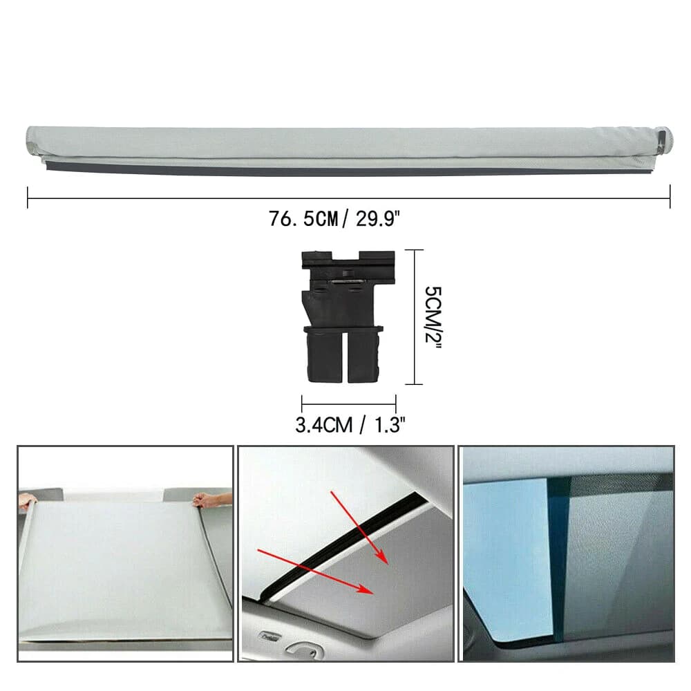 Rideau pare-soleil pour toit ouvrant de voiture, pour Audi Q5 VW Sharan Tiguan Golf Passat variante