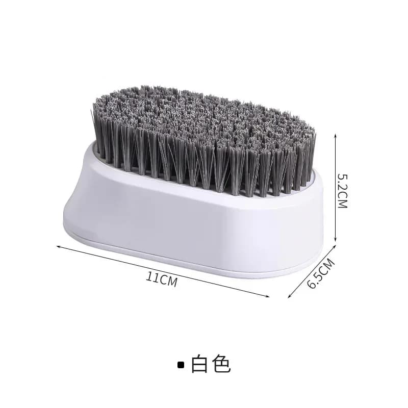 Vêtements ménagers, petite brosse douce pour le linge, laver pull en laine dure et assiette à chauss