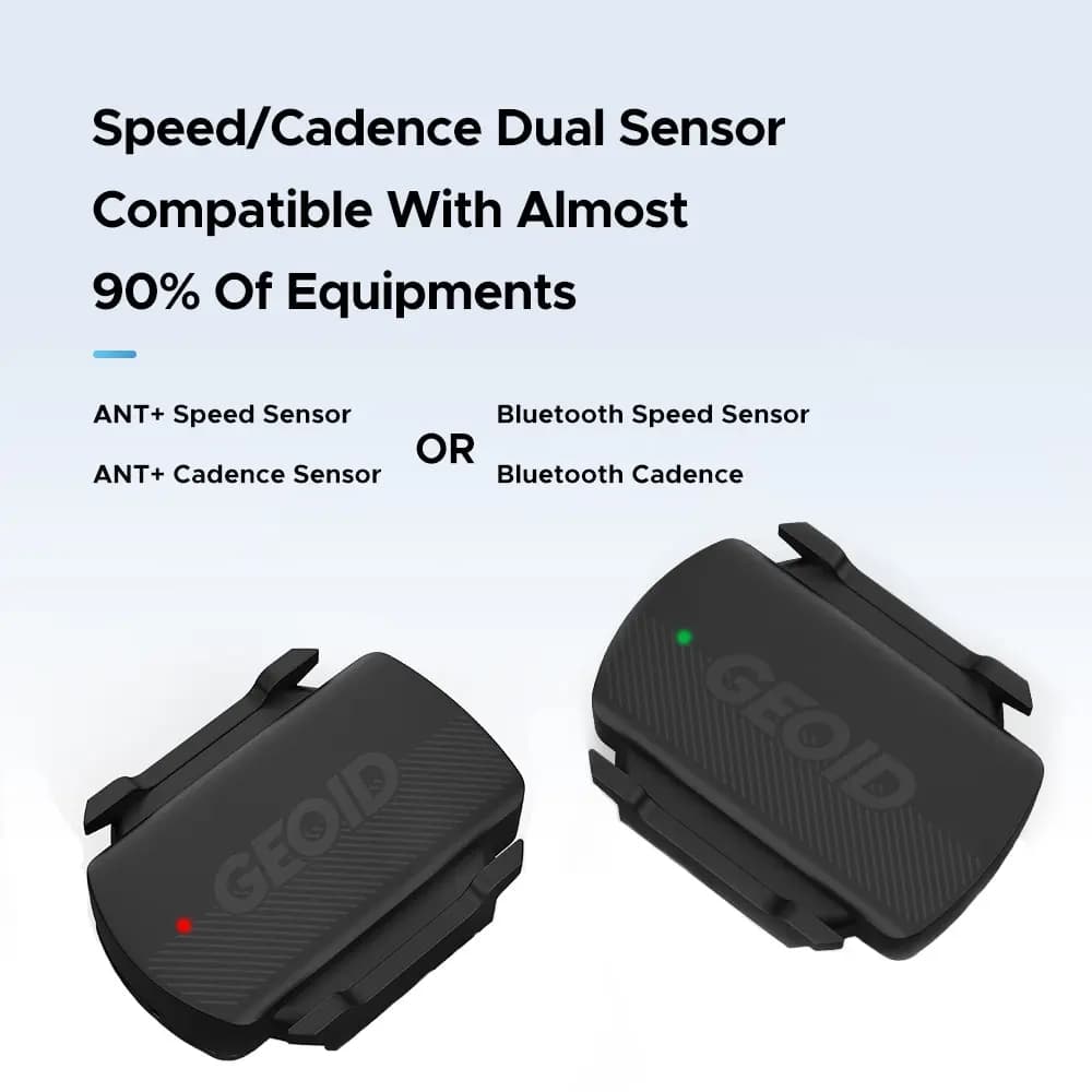 GEOID capteur de Cadence de vitesse de vélo fourmi Bluetooth pour ordinateur de cyclisme GPS double