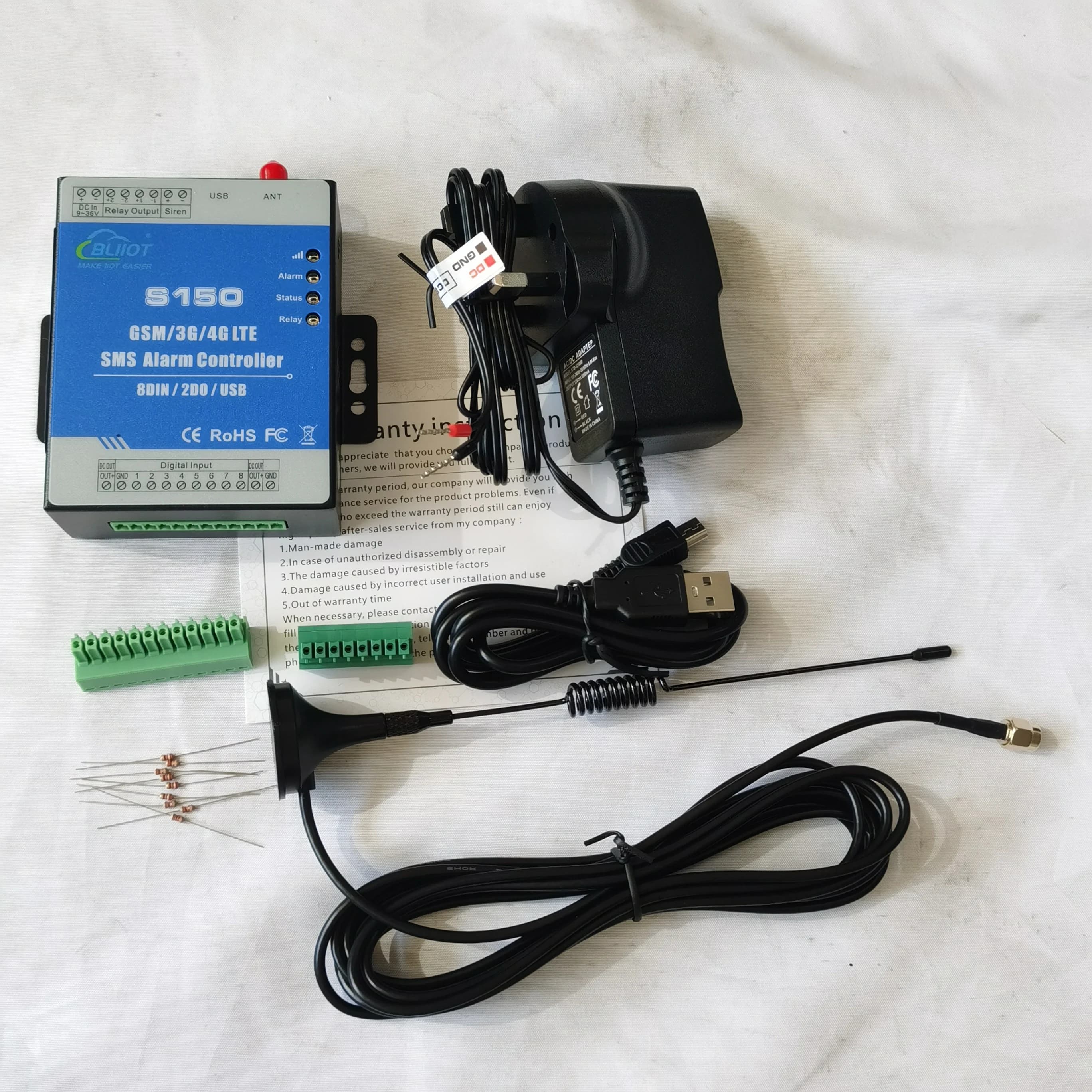 Système d'alarme S150 2G/4G, haute qualité, GSM, 3000 utilisateurs, commande à distance, unité d'ala