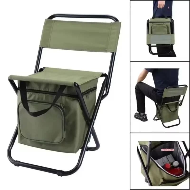 Chaise de pêche pliante Portable détachable, chaise lunaire, chaises de Camping en plein air, plage