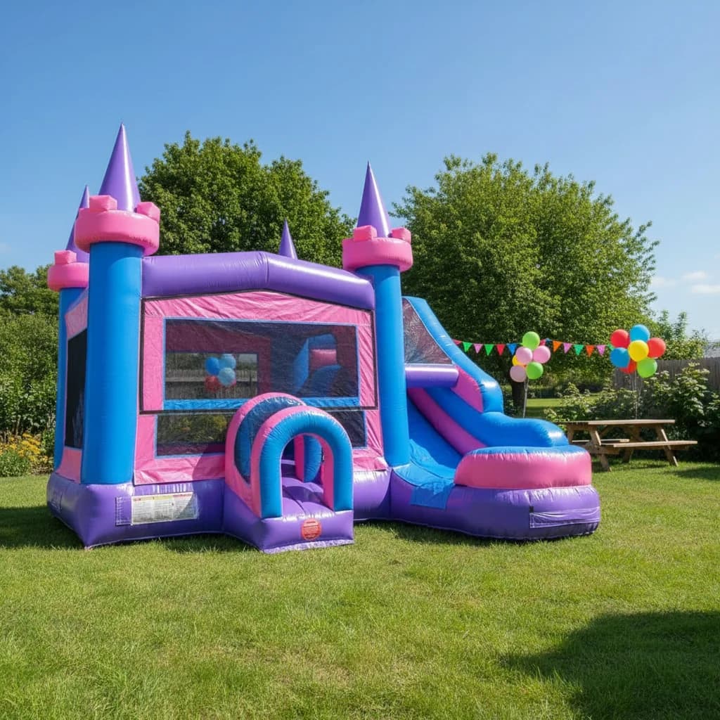 Château gonflable commercial 5x4m, prix de gros, jeux gonflables