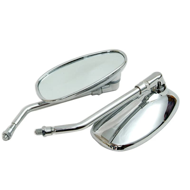 2 pièces/paire rétroviseur moto électrombile Scooter e-bike rétroviseurs 10mm pour Honda Shadow Ace