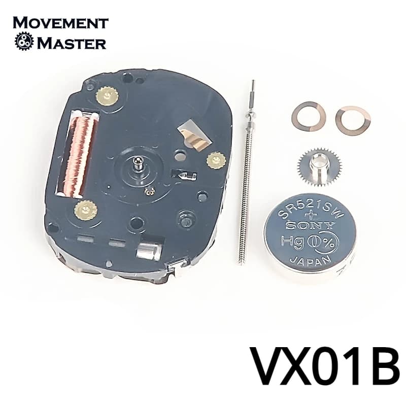 Mouvement à Quartz VX01B, accessoires de montre à trois aiguilles, mouvement électronique