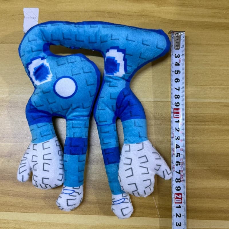 15-28cm STEAL A BRAINROT Bleu N° Peluche 67, adorable poupée maison bleue, jouet doux pour enfants,