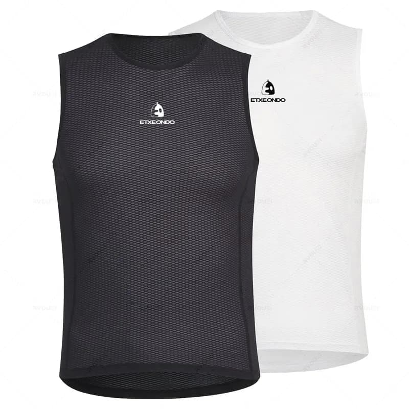 Équipe Etxeondo été hommes respirant cyclisme gilet sport descente maillots vélo court maille super