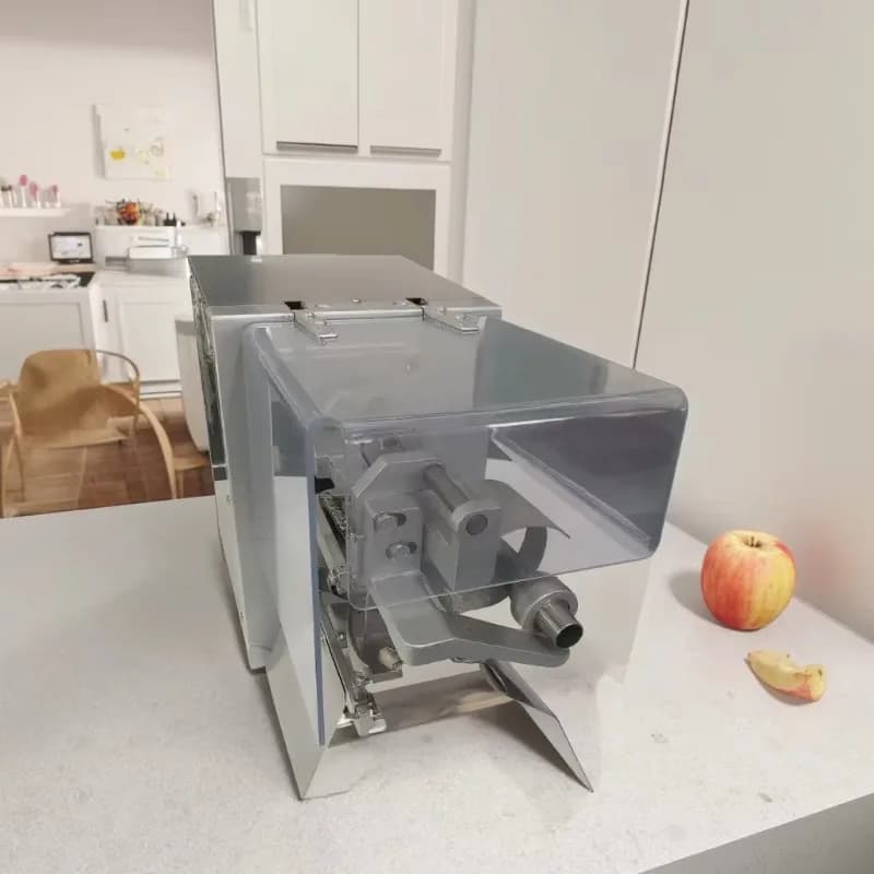 Machine à peler et à trancher les fruits personnalisée : agrumes, mandarine, orange, citron, pomme,