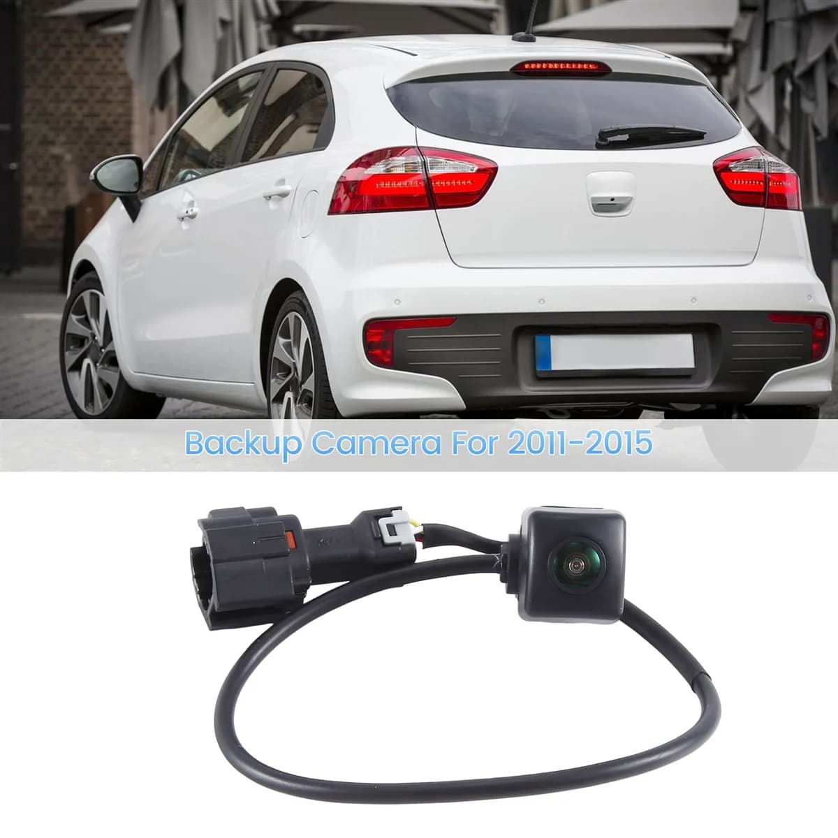 Caméra de recul d'aide au stationnement arrière pour voiture, Kia Rio URA Back 2011-2015, 957601W300