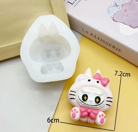Moule en Silicone, antiadhésif et facile à démouler, moule à bougie DIY résistant à la chaleur pour