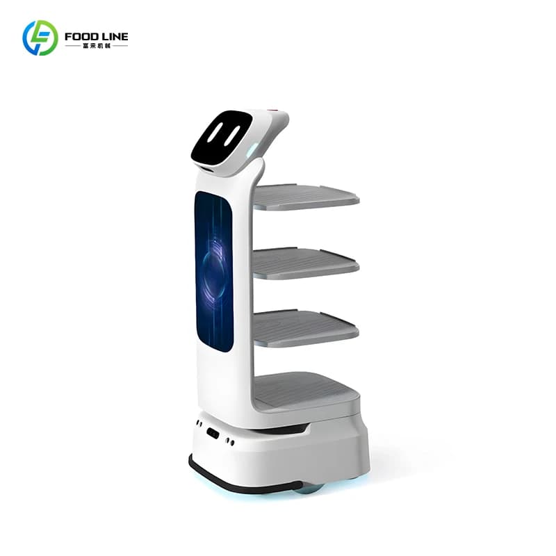 Robot de livraison alimentaire robotisé personnalisé pour entrepôt, sans logiciel