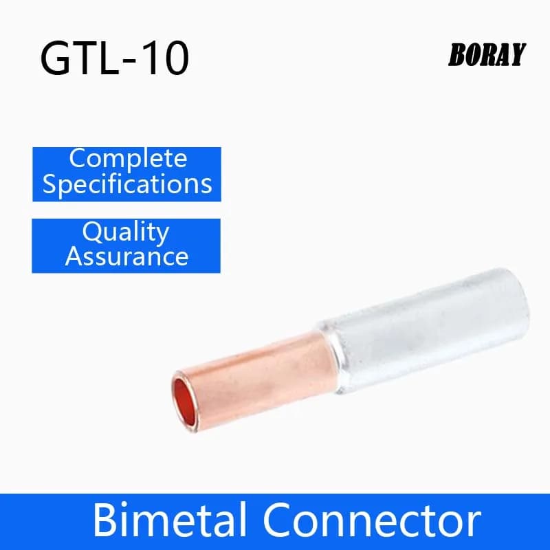 Connecteur bimétallique de compression professionnel GTL-10/16/25/35/50/70, en cuivre et aluminium,