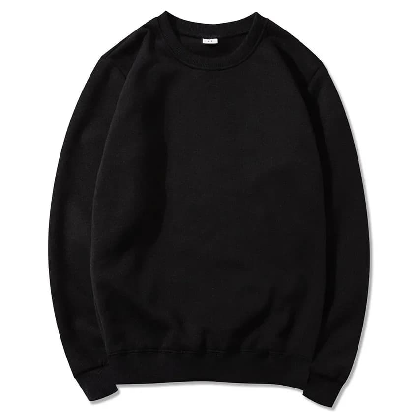 Mode coréenne hommes col rond sweats automne manches longues vacances pulls hauts décontracté popula